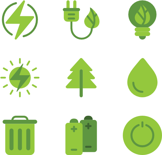 Green Energy 16 Icons - Renewable Energy (600x564)