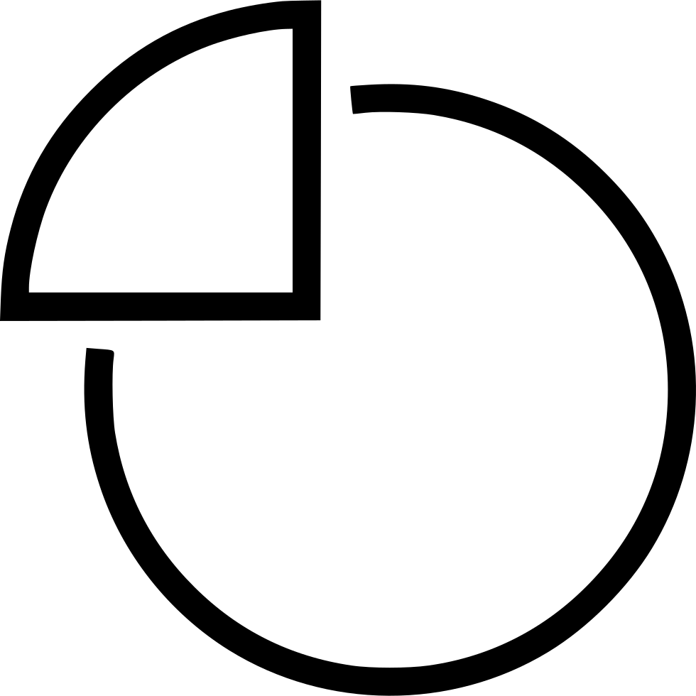Pie Chart Comments - Pie Chart Icon Vector (980x980)