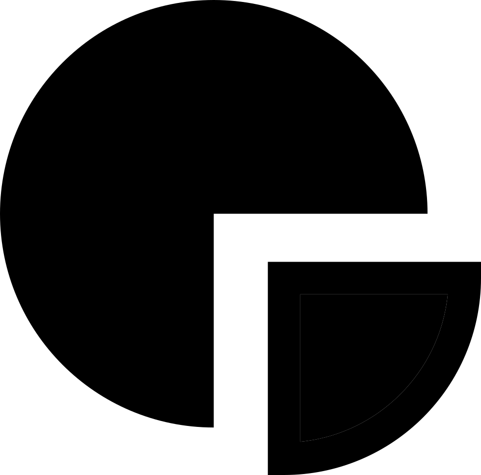 Pie Chart Silhouette Comments - Pie Chart Silhouette Png (980x968)