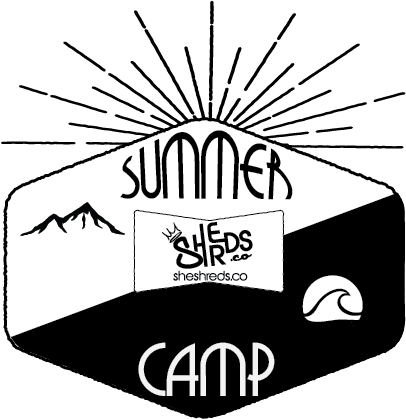 Co Summer Camp Logo - She Shreds Co (406x419)