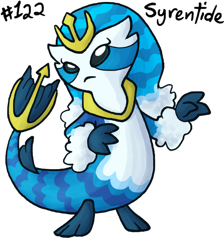 Their Song Is Hypnotic, And All Who Hear It Are Immobilized - Pokemon Uranium Syrentide (500x500)