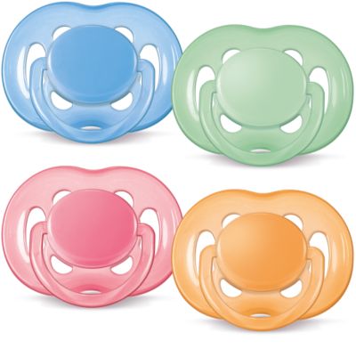 Freeflow Pacifiers - Avent 2 Pacifiers Freeflow (6-18 Months) Bpa Free (400x392)