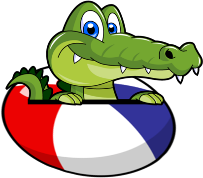 Alligatortube - Crocodile Clipart (540x433)