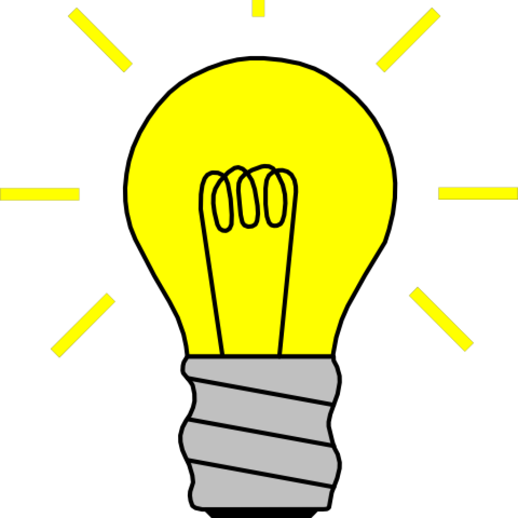 Light Bulb Clip Art Free Cupcake Clipart Hatenylo Com - Clipart Light Bulb Png (1024x1024)