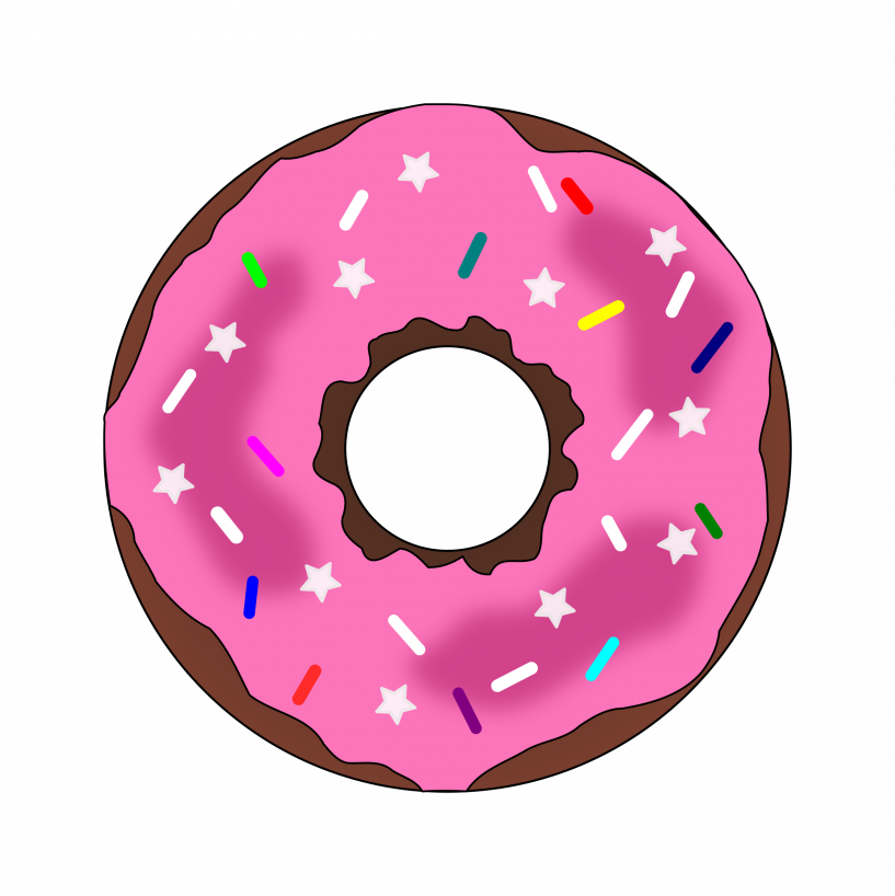 Small Donut Png (817x818)