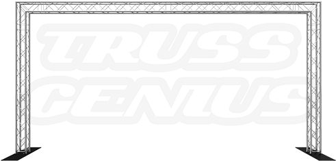 Goal Post F24 Square Truss System 10×20 - Truss (500x500)