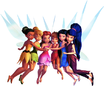 Fairy Clipart Group - Tinkerbell And The Great Fairy (500x300)