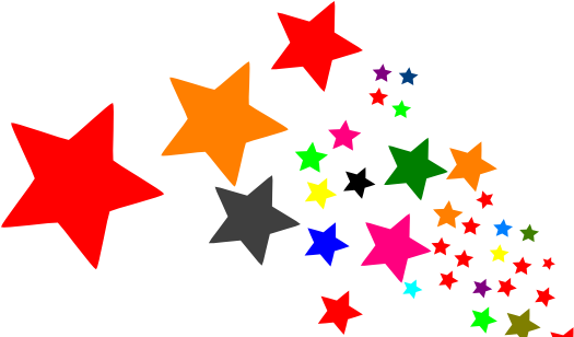 Clip Art Shooting Star - Star Images Birthday Png (600x307)