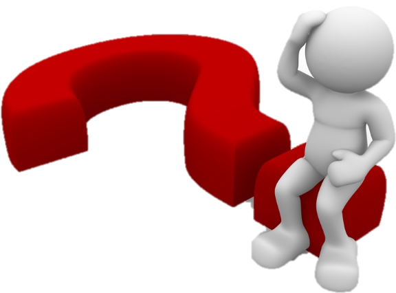 Question Mark 3d Man Thinking Png Free Transparent Png Clipart - Riset