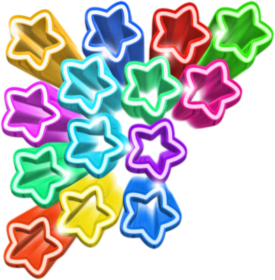 Shooting Stars Psd - Shooting Stars Psd (393x400)