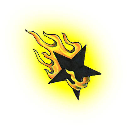 Star Tattoo Png Hd (492x465)