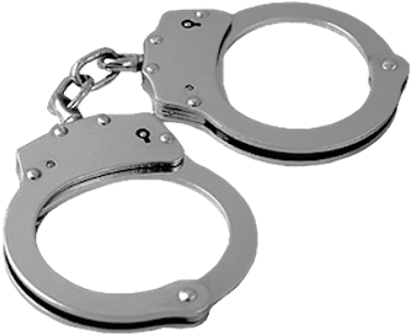 Hand Cuffs Side View - Transparent Background Handcuffs Transparent (400x400)
