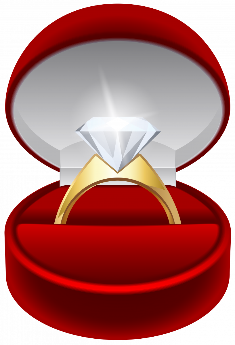 Engagement Ring Clipart Png (817x1197)