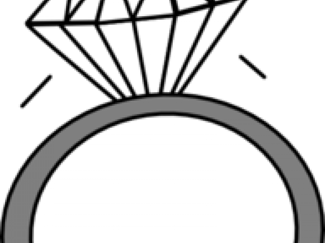 Ring Clipart - Transparent Background Wedding Ring Clipart (640x480)