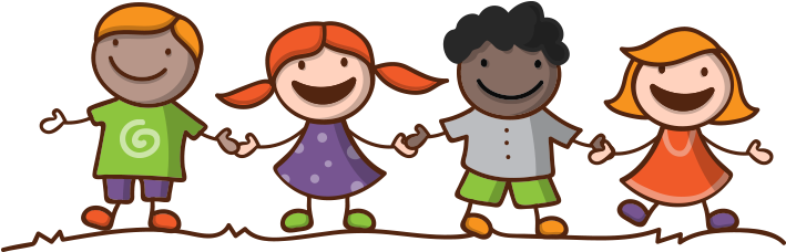 Playing Clipart Montessori Kid - Happy Kids Png (717x317)