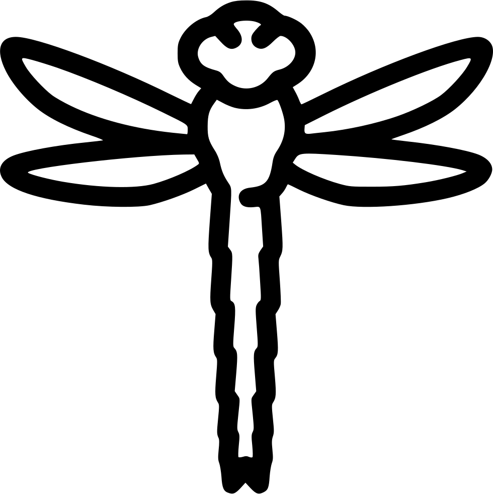 Dragonfly Comments - Dragon Fly Pixel Art (980x982)