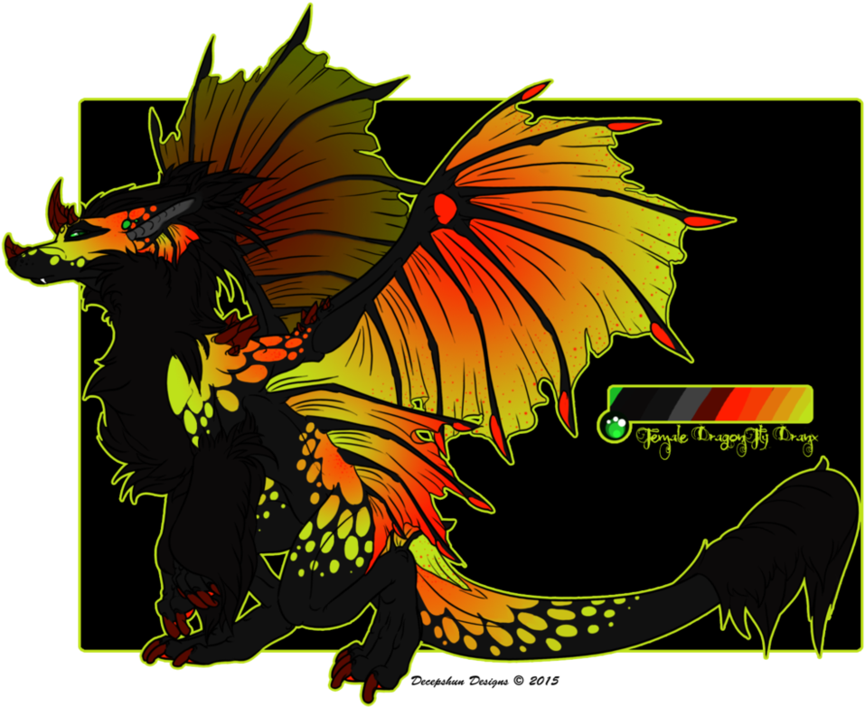 Red Dragonfly Dranx By Snowiepaws - Illustration (997x802)