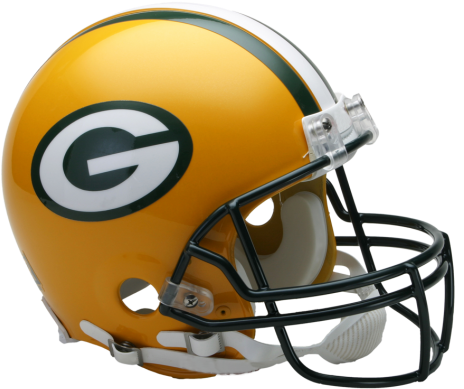 Helmet Clipart Green Bay Packers - Green Bay Packers Helmet (475x429)