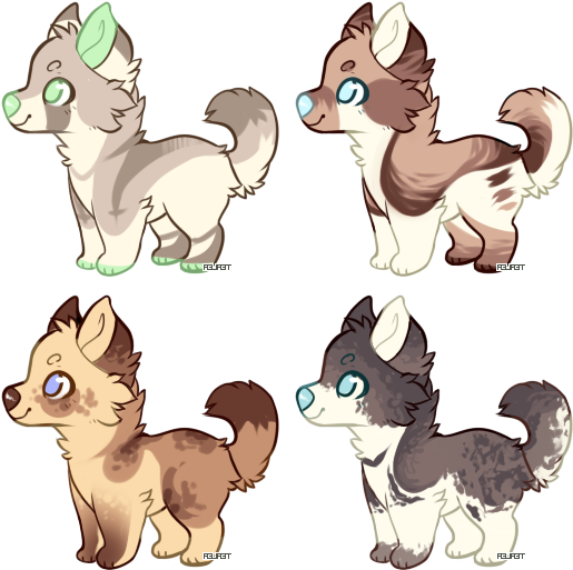 Soft Pupper Adopts 6 Closed By Adoptionpaws - Cartoon (528x526)