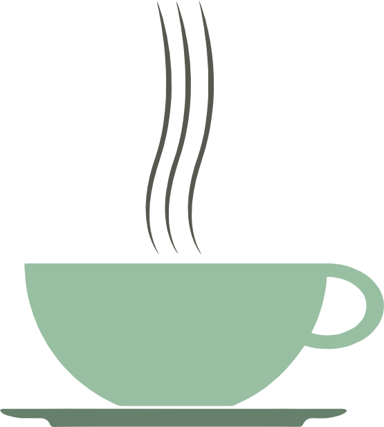 Mug Clipart Green Coffee - Coffee Mug Vector Png (555x617)