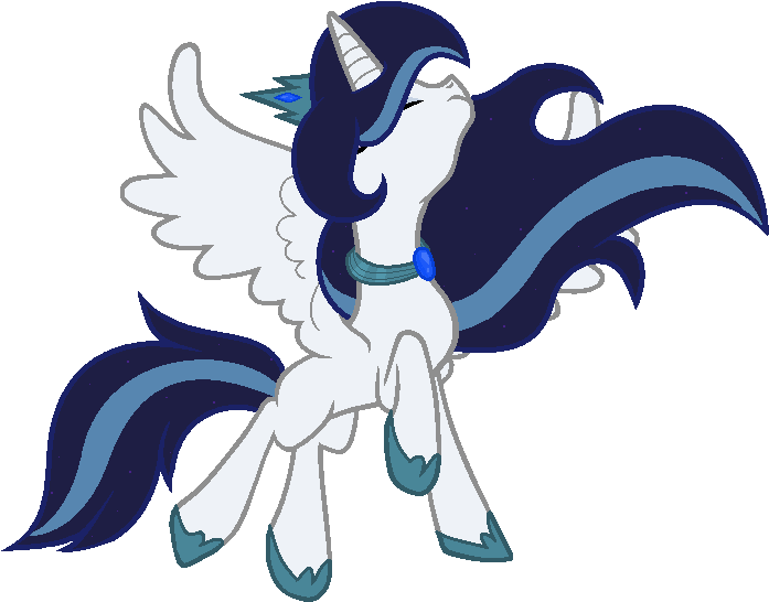 Princess Bluemoon Redesign By Moonstoneponyartist - Cartoon (770x616)