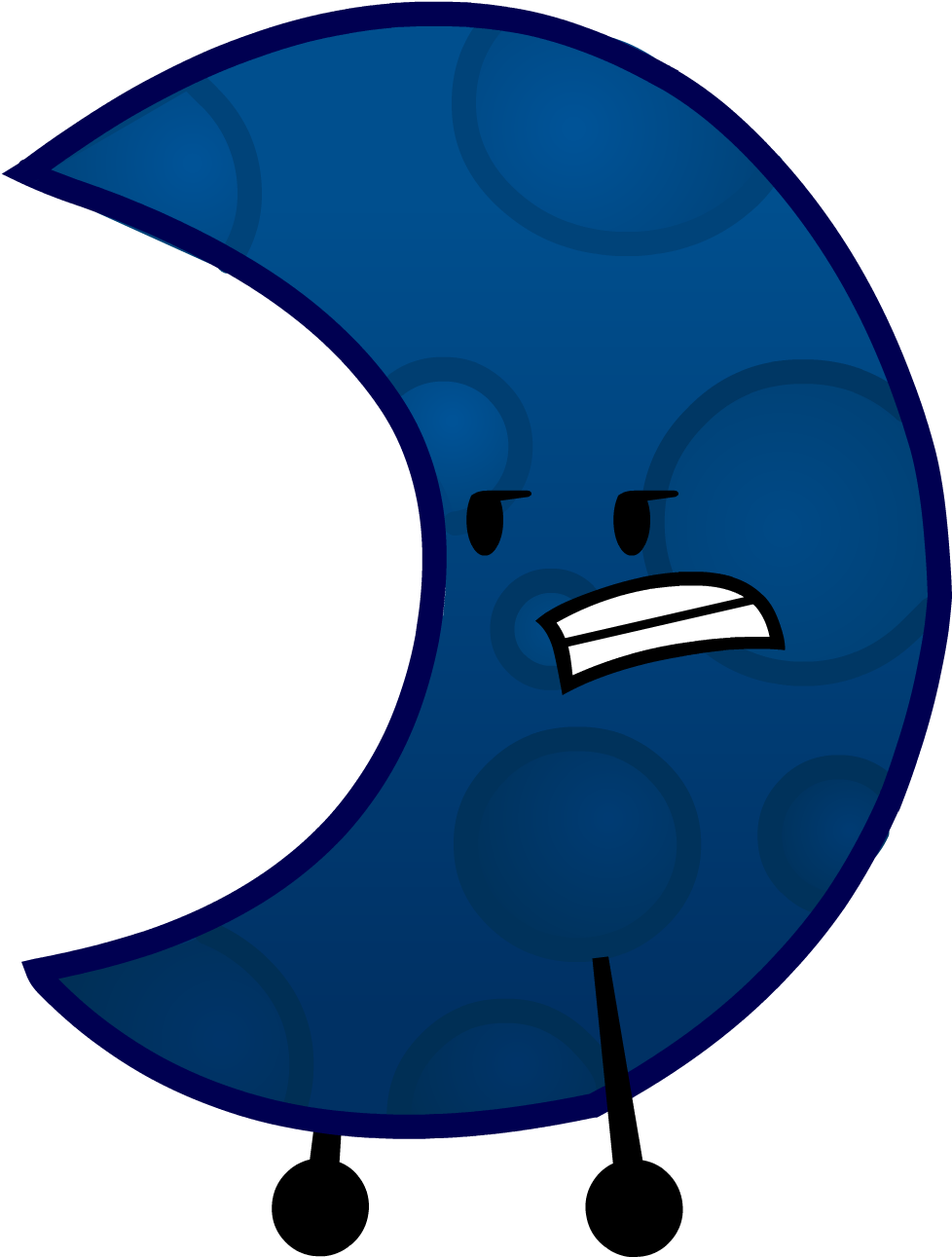 Full Moon Clip Art - Bfdi Moon (985x1312)