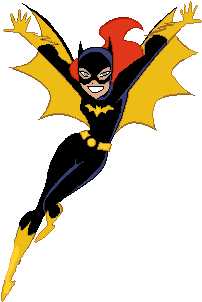 Batgirl Pixels By Digifoxcat - Cartoon (311x414)