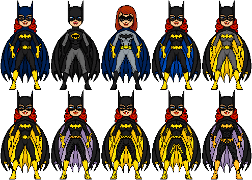 Barbara Gordon As Batgirl By Eduardobjr - Barbara Gordon Batgirl Logo (495x353)