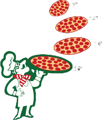 Pizza Clipart Italy - Illustration (349x412)