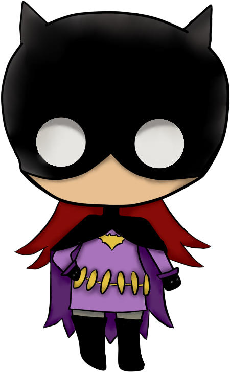Chibi Batgirl - Chibi Batgirl (794x905)