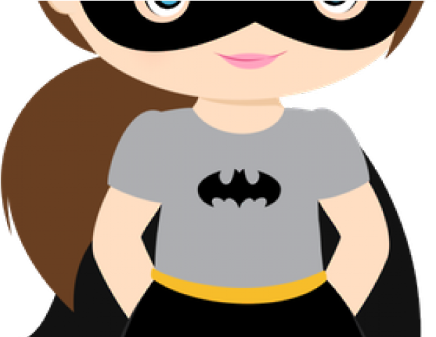 Batgirl Clipart Blonde - Batgirl Clipart Png (640x480)