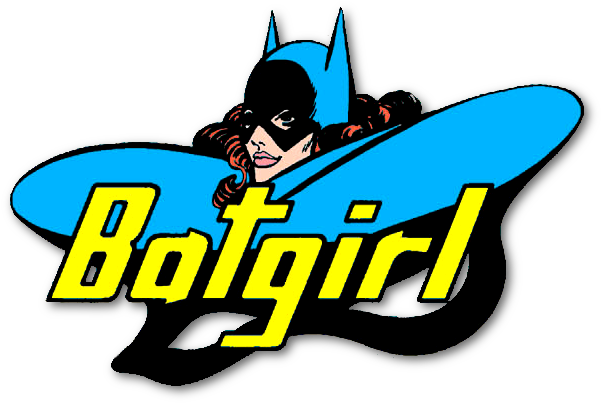 Batgirl Silver Age Logo3 - Classic Silver Age Batgirl & Joker Deluxe Action (619x424)