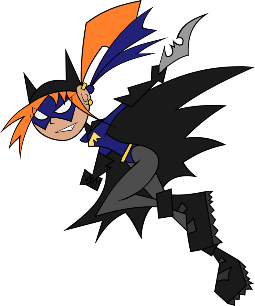 Batgirl Vector Drawing By Wis13 - Cartoon (816x980)