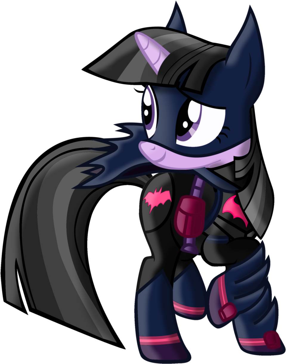 Twilight Sparkle - Twilight Sparkle Is Batman (1024x1281)