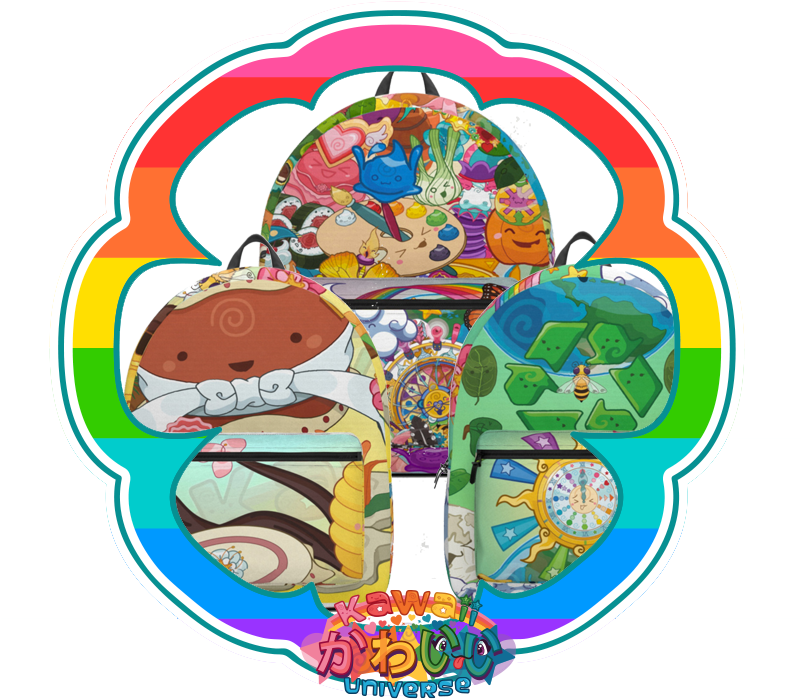 Book Bag / Backpack - Illustration (800x800)