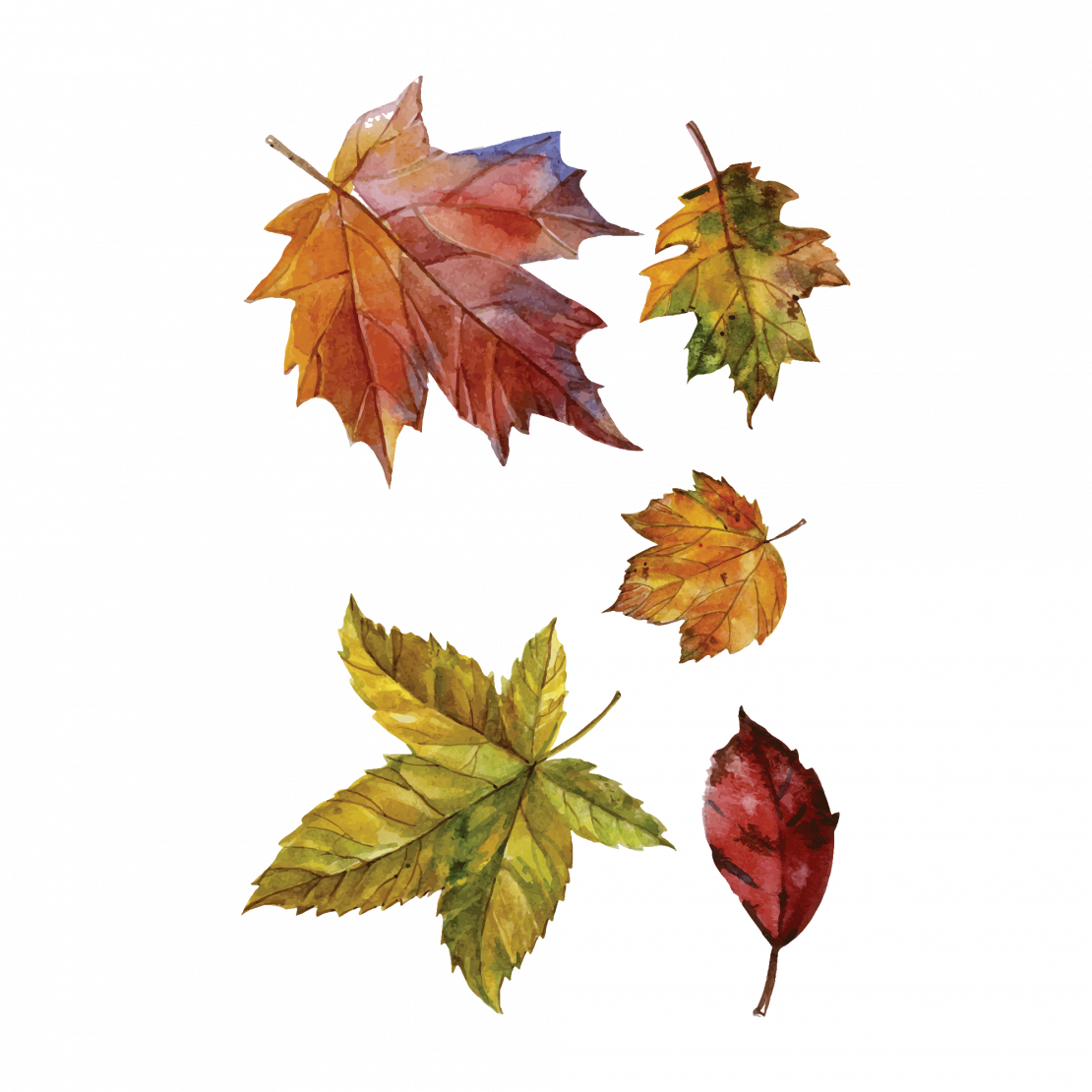 Autumn Leaves - Music Lyric Journal: 7x10 Lined/ruled Paper Journal (1110x1110)