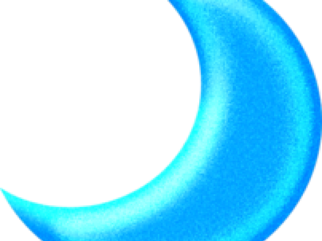 Moonlight Clipart Blue - Circle (640x480)