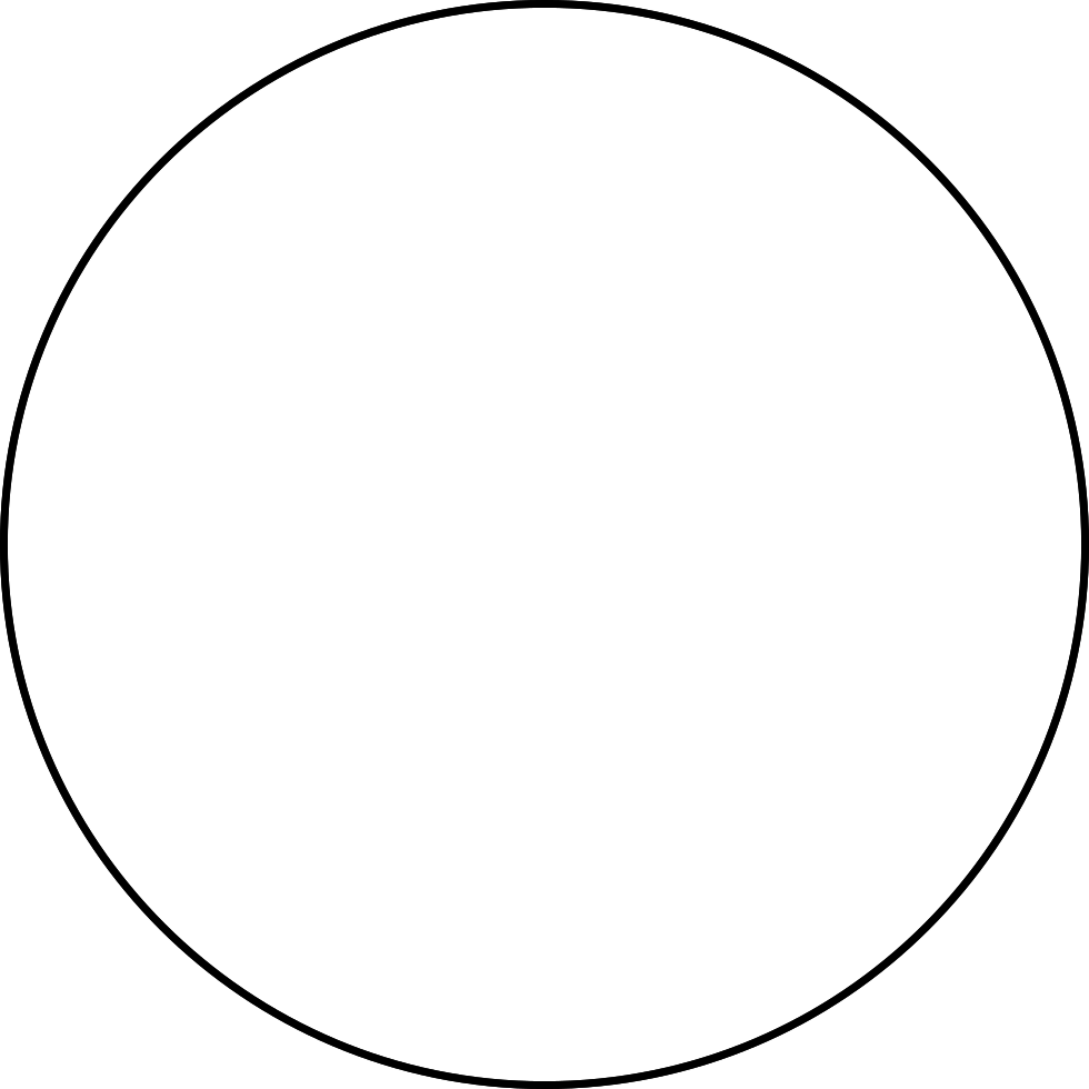 New Moon Phase Circle Comments - Dodecagon Inscribed In A Circle (980x980)