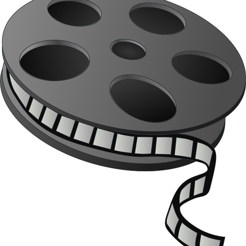 Film Clip Art Film Reel Cinema Free Vector Graphic - Films Clipart (1024x1024)