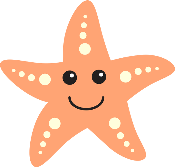 Sea Creatures Clip Art - Sea Life Clip Art (600x573)