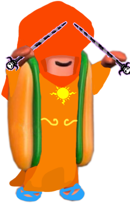Seer Of Hotdog By Grumple-fungus - Cartoon (275x452)