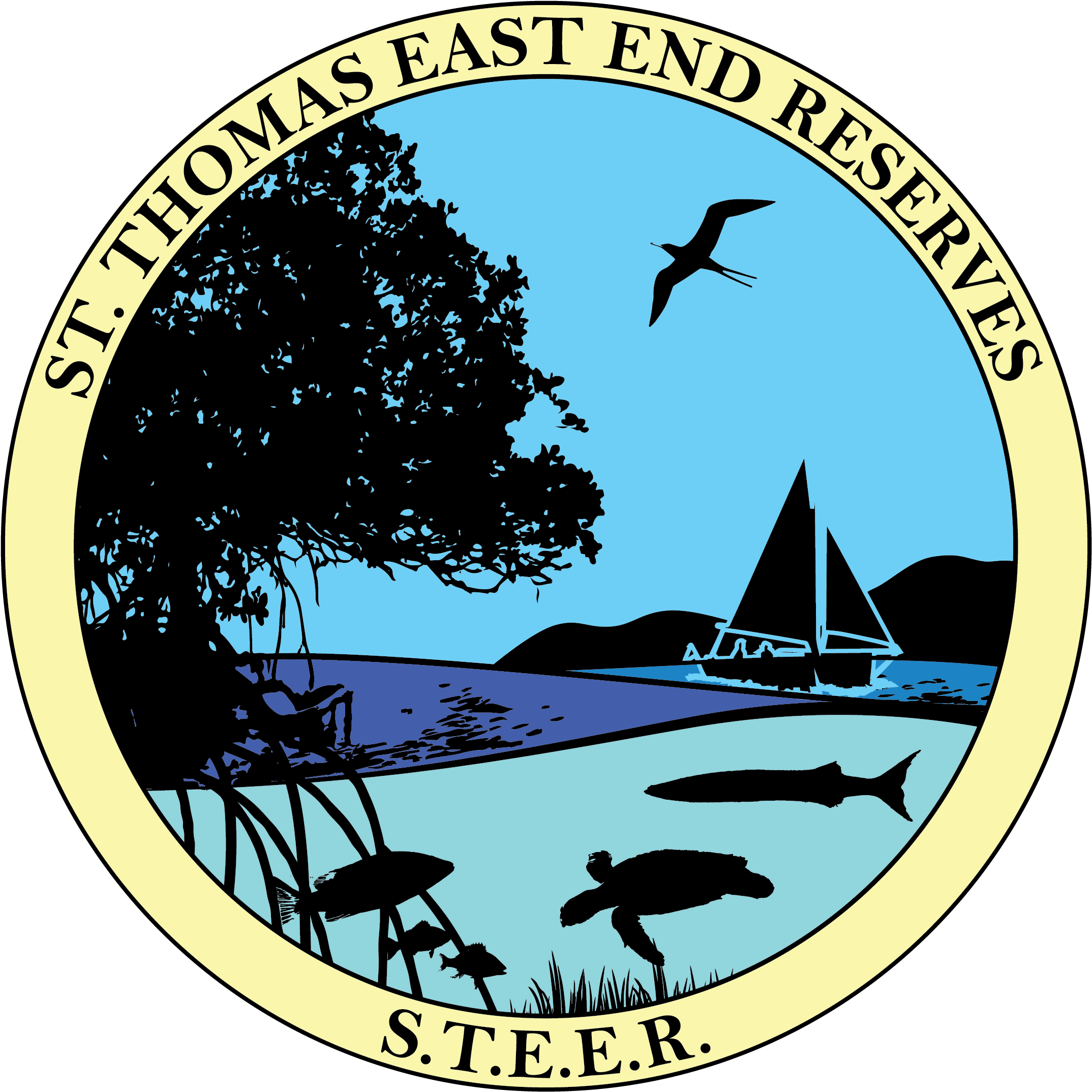 1994 Logo Steer Color - Circle (2625x2656)