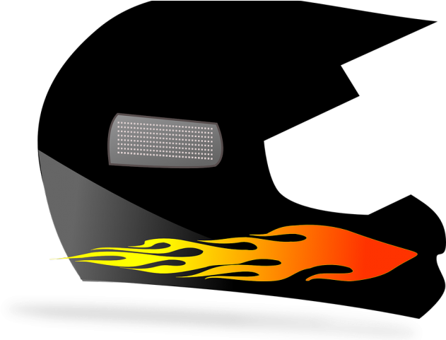 Nascar Clipart Helmet - Personalisierter Radfahrer-sturzhelm Und Ornament (640x480)