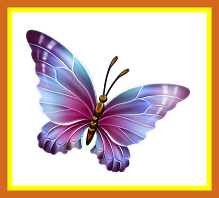 Butterfly Clipart Butterfly Clipart Transparent Background - Transparent Background Butterflies Png (445x401)