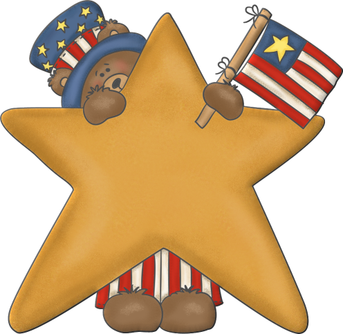 4th Of July - Clipart Of July 4th (496x484)