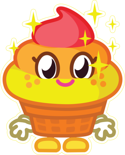 Toys Clipart Psd, Soft Toys Clipart Psd File, Free - Ice Cream Moshi Monsters (403x500)