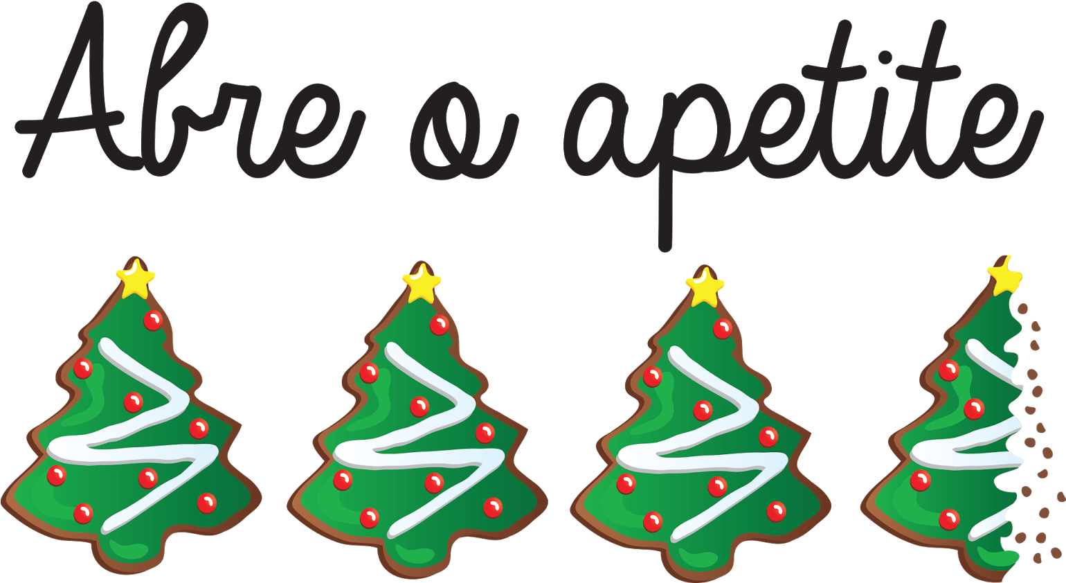 Caminhos Que, Apesar Do Apogeu Da Tecnologia, Não Se - Christmas Cookies Clip Art (1600x905)