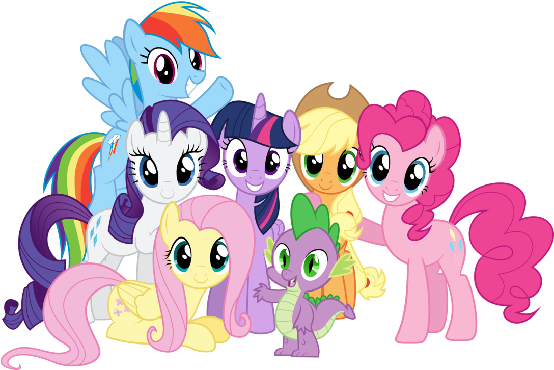 Farewell Season 4 By Themajesticpony - My Little Pony Mane 6 (1087x735)