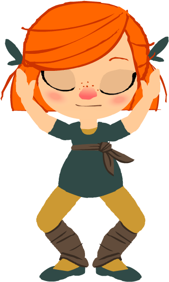Elf Girl 2 - Cartoon (422x648)