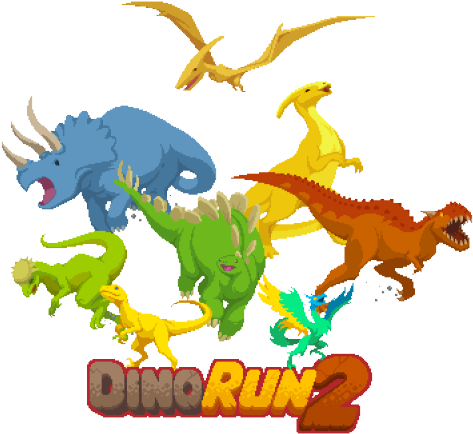 It's A Happy Farewell To Dino Run 2 While It Did Not - Dino Run Fan Art (500x467)